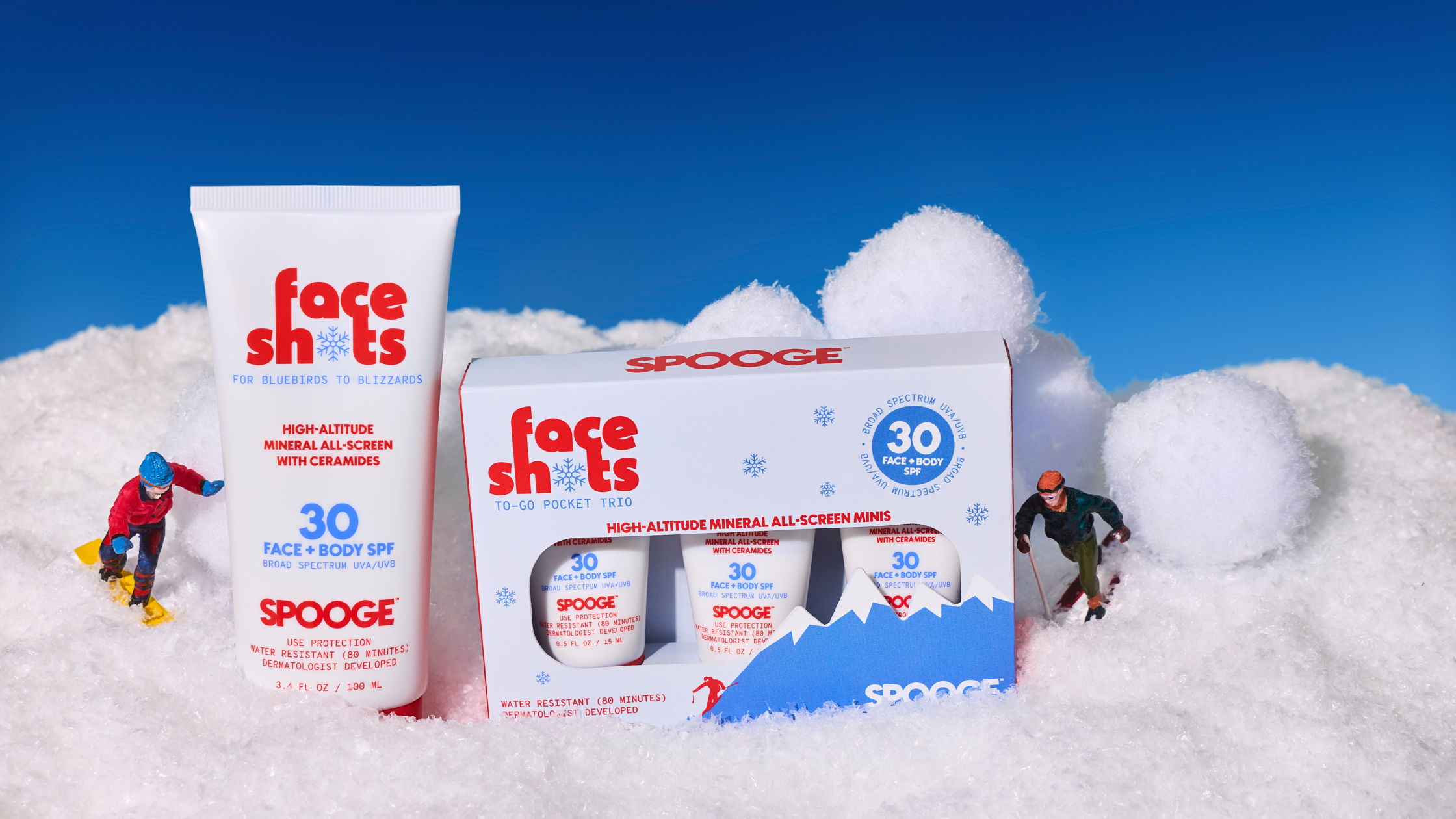SPOOGE'S FACE SHOTS SUPPORTS SKIERS, SNOWBOARDERS & ALPINE ADVENTURERS